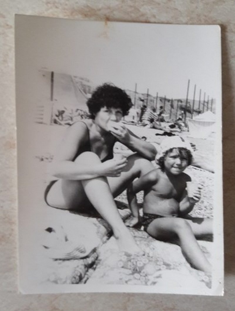 Фото с пляжа СССР