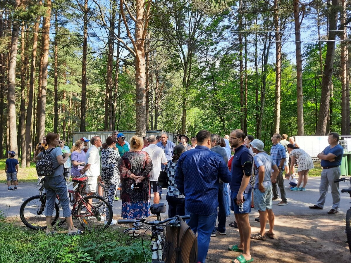 Жители Сестрорецка встали на защиту Нижнего парка. | Дневник активистки |  Дзен