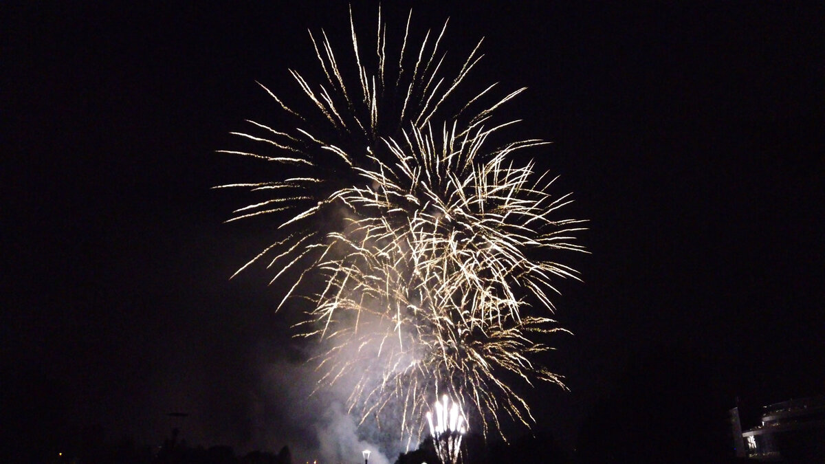 Салют в Минске в День Независимости (03.07.2021)