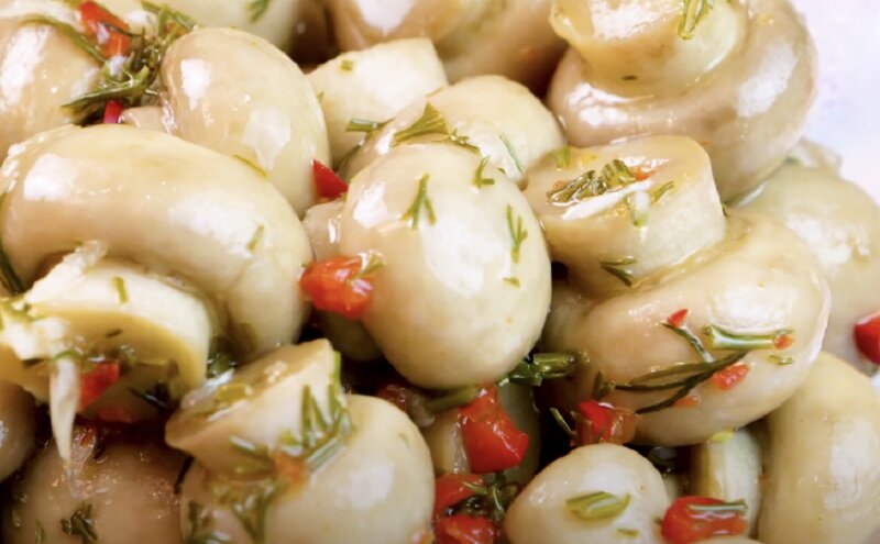 Маринованные шампиньоны по особому рецепту