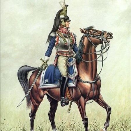 Французский кирасир 1812г.