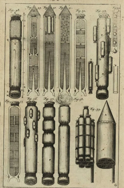 чертеж ракеты