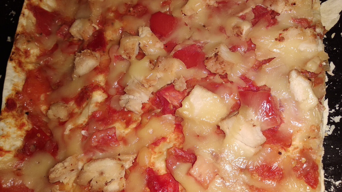 Пицца на лаваше