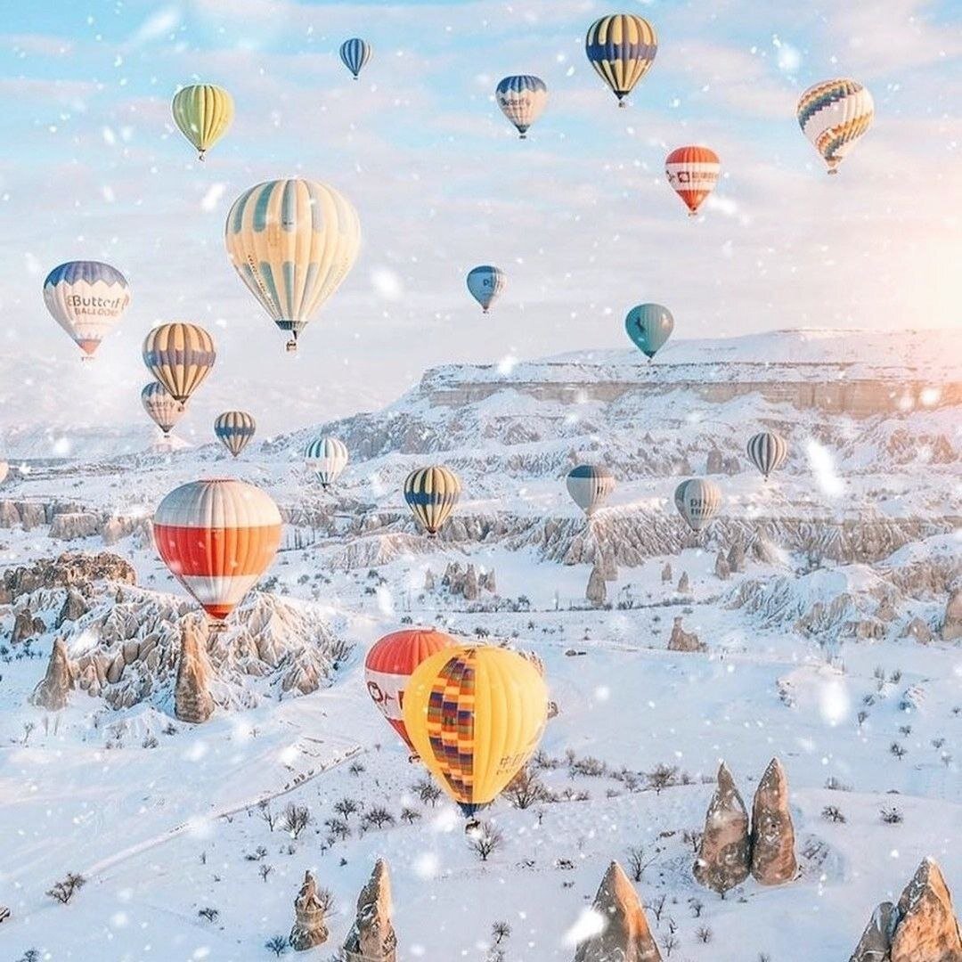 Каппадокия зимой