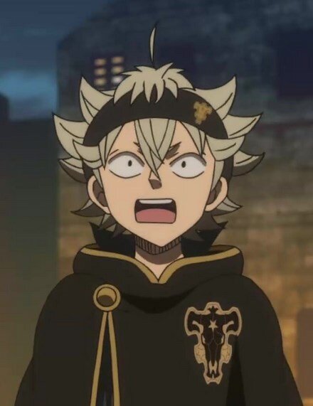 Астер-главный герой аниме "Чёрный Клевер"