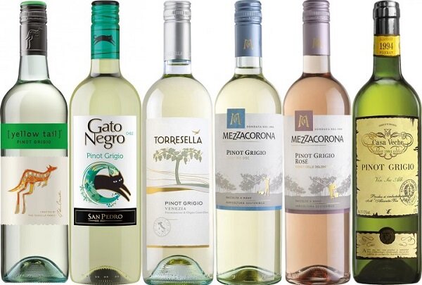 Разные страны - разные варианты Пино Гриджо