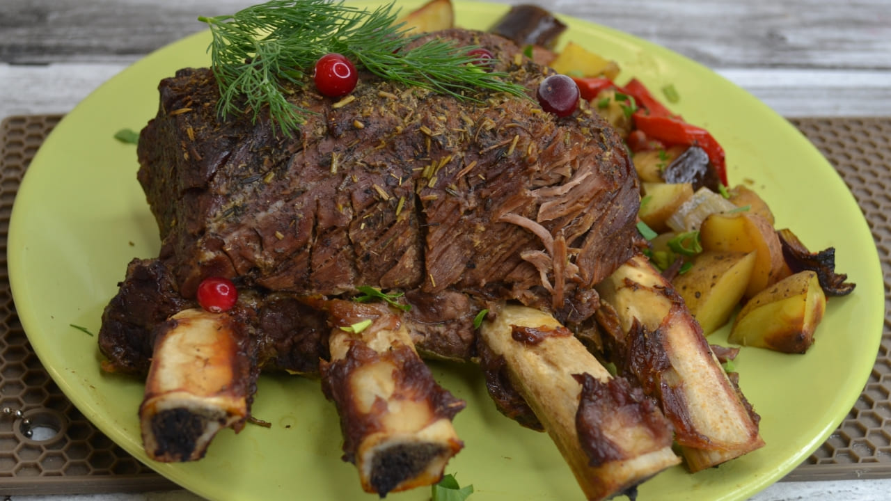 Запеченная говяжья рулька (Roast Beef Shank) - Вкусные заметки