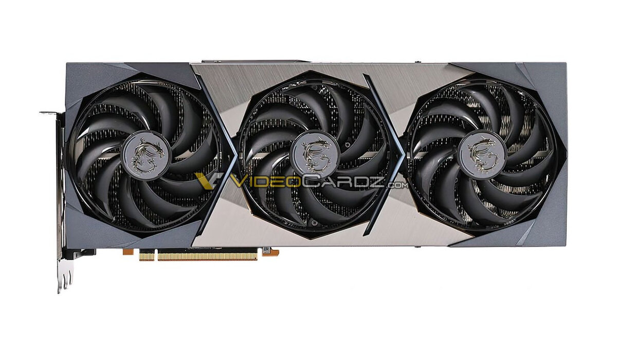 MSI GeForce RTX 3090 Ti SUPRIM X, источник: VideoCardz