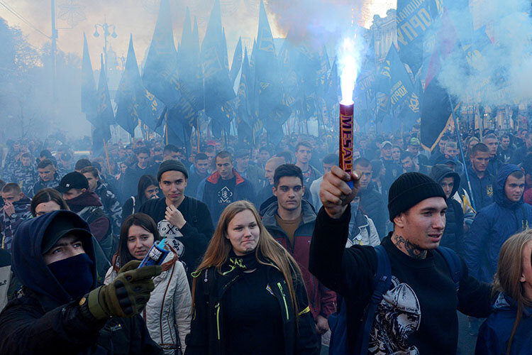 Современная Украина НЕ является ни нацистским государством, ни нацистским обществом. Фото: © Aleksandr Gusev / ZUMAPRESS.com / www.globallookpress.com