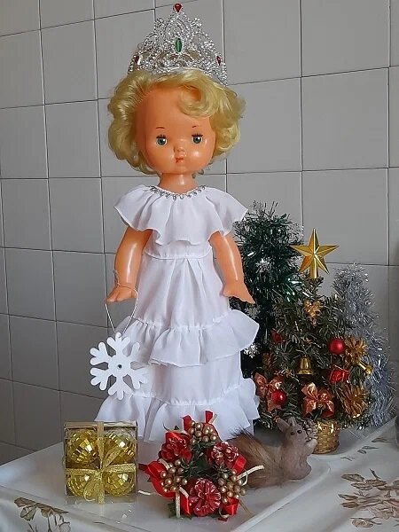 Рождественское платье "Крылья Ангела". Январь, 2022.