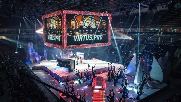    Представление команды Virtus.pro на киберспортивном турнире EPICENTER Major в Москве© media.epicenter.gg