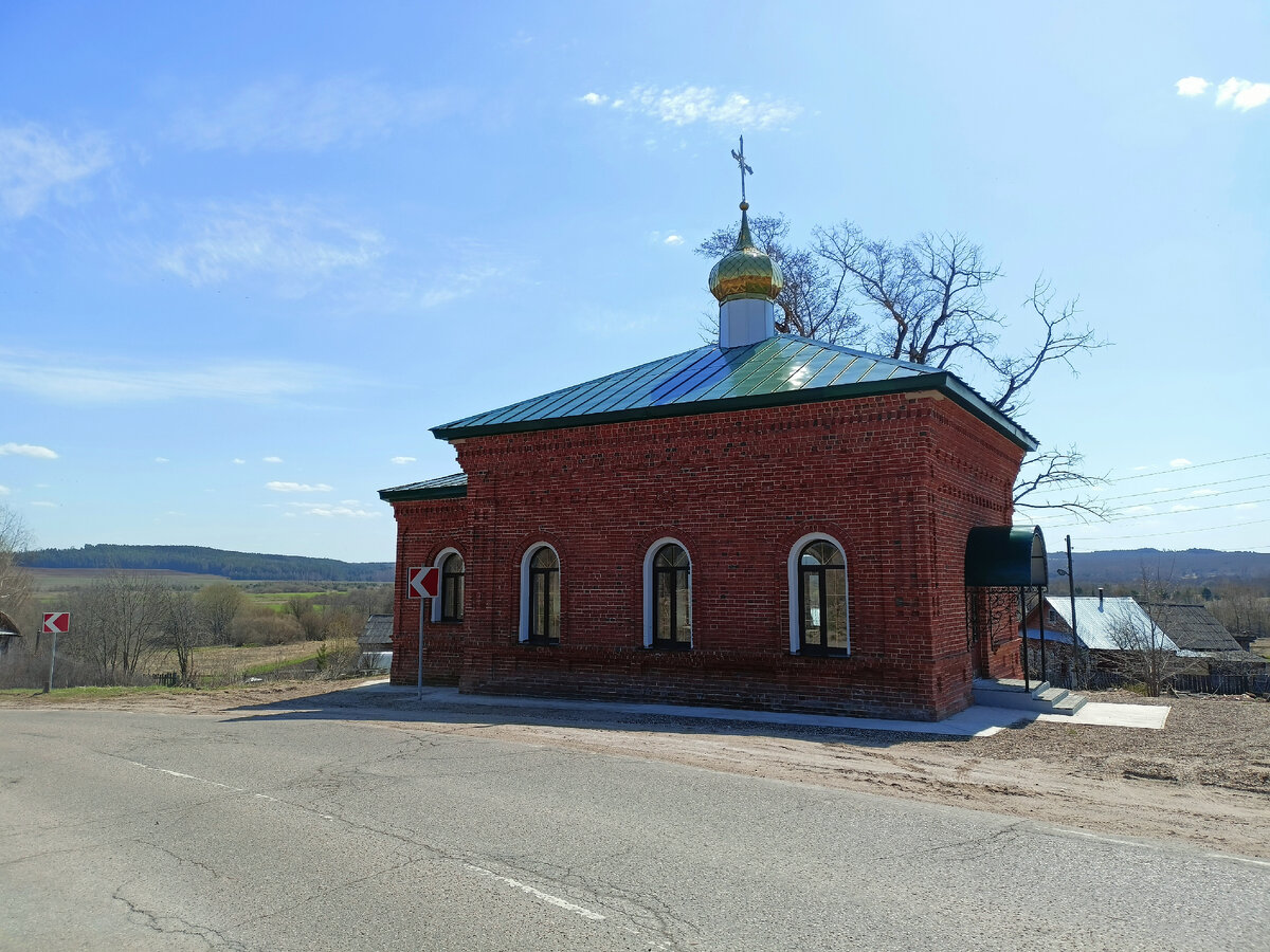 Ключевская церковь Бориса и Глеба, фото снято 08.05.2022