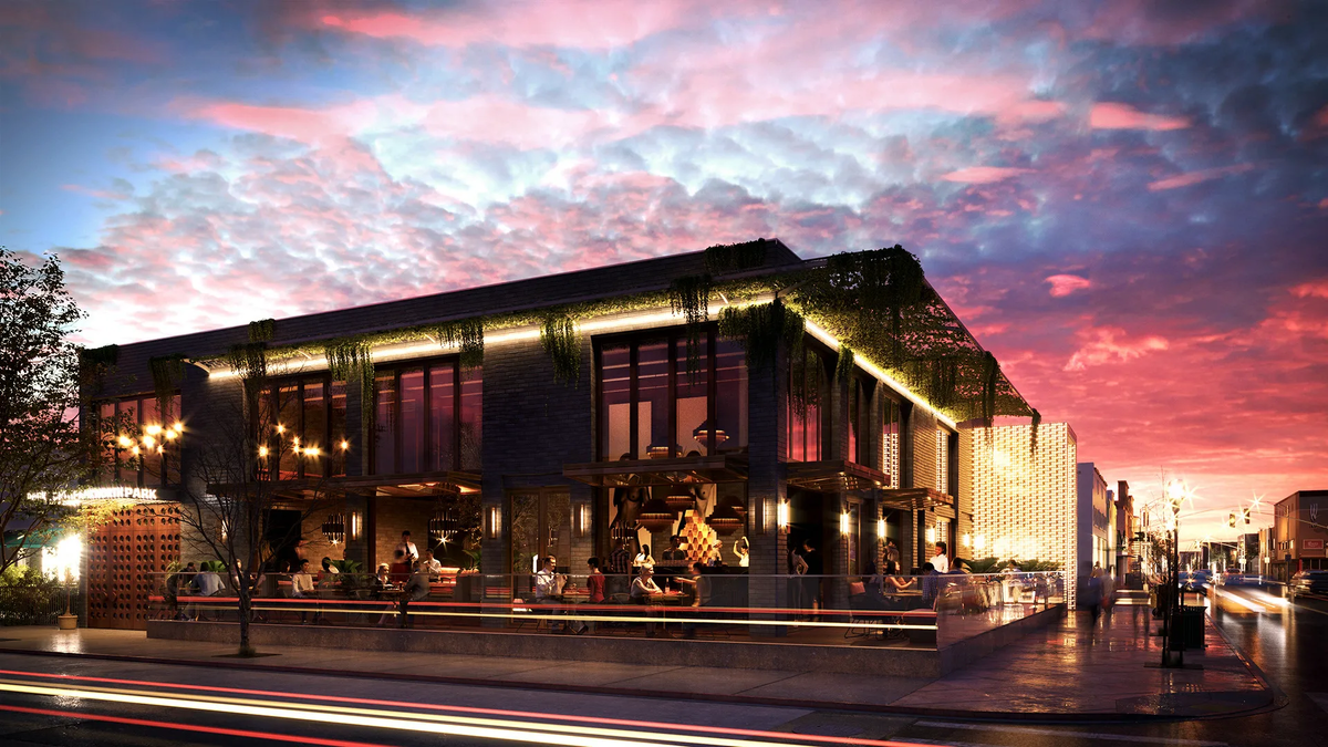 Экстерьер нового ресторана AsianGate