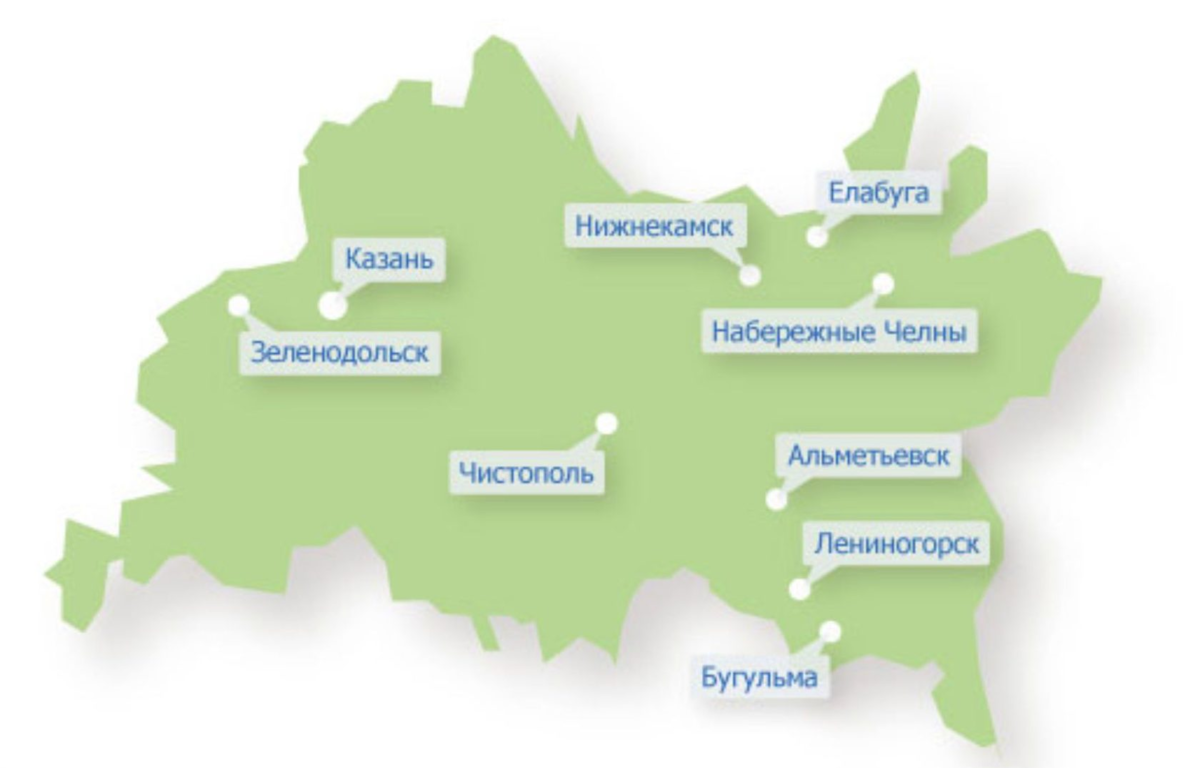 Елабуга город и нижнекамск. Татарстан на карте России. Карта Татарстана с городами. Елабуга на карте Татарстана. Казань на карте Татарстана.