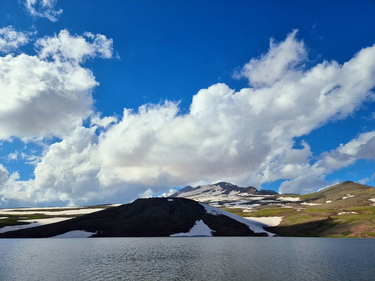 на горе Арагац