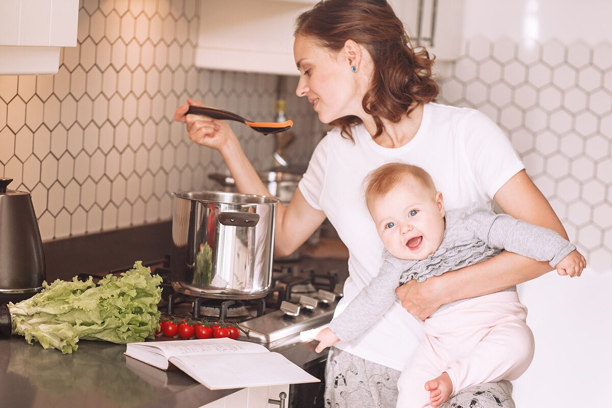 Приготовление здорового питания.