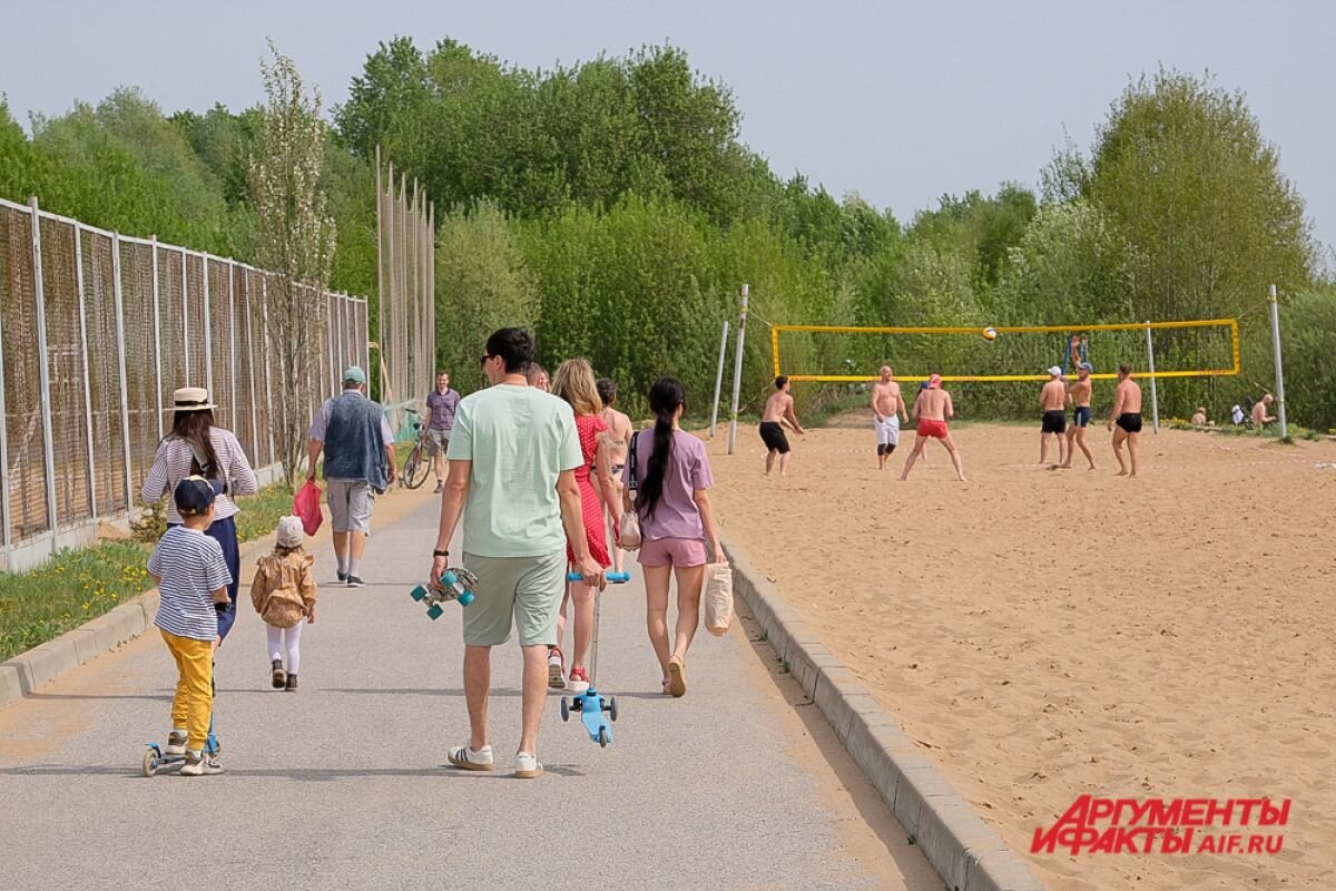    Температура воздуха в Перми впервые за лето достигла +30˚