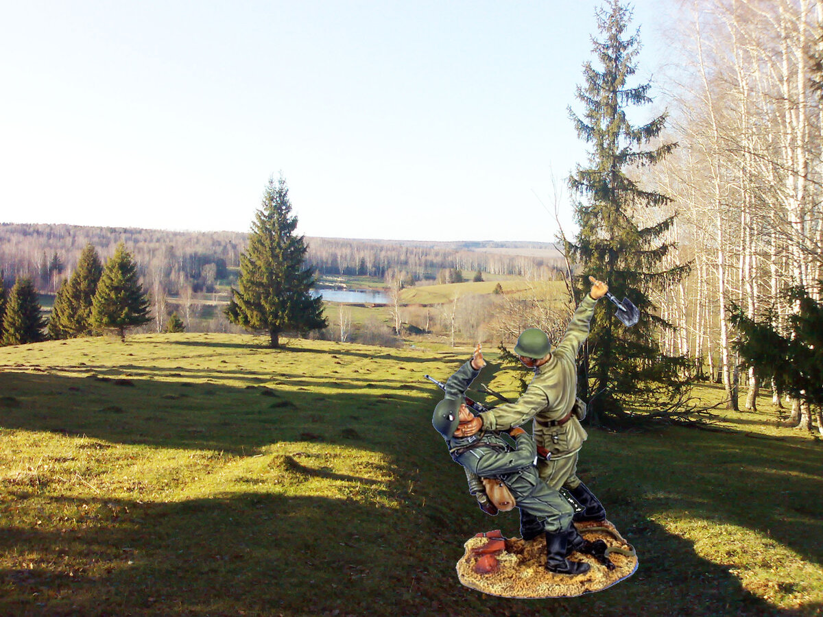 Стихотворение "Бой рукопашный неизбежен"
