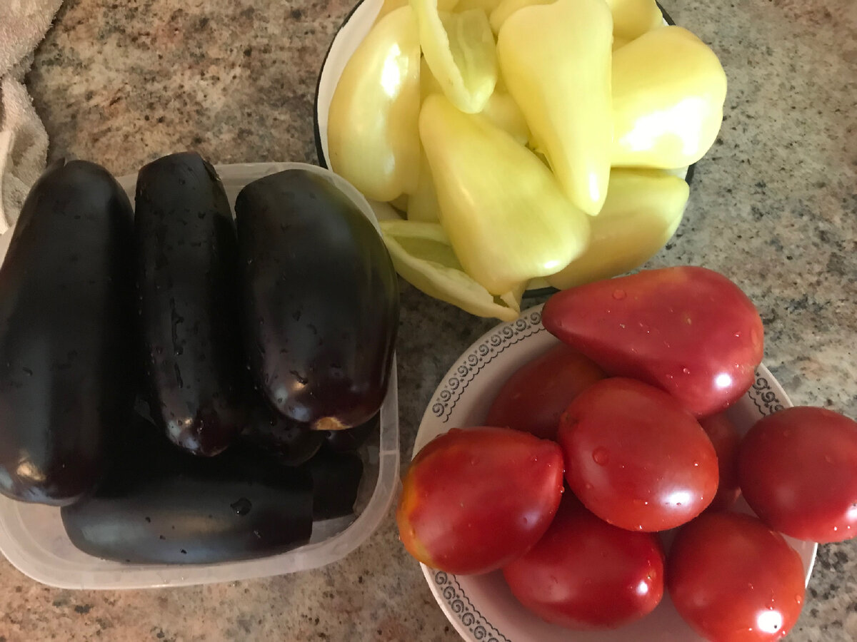 Основные ингредиенты.