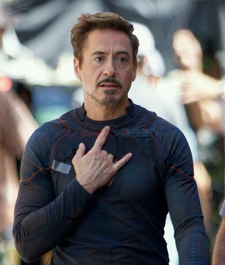 Роберт Дауни- младший съёмки "Железный человек"