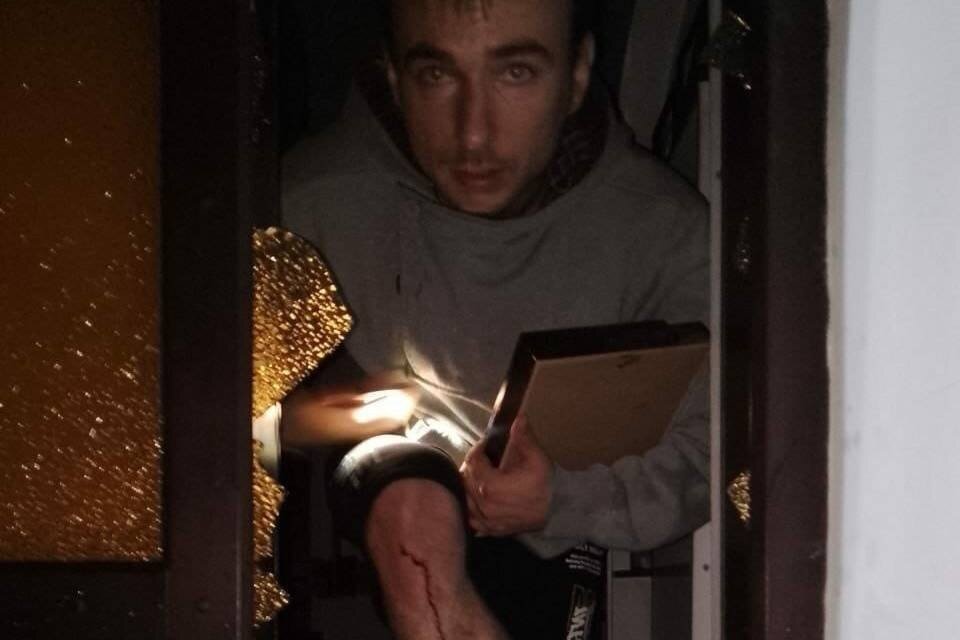     Охранники ЧОПа не смогли задержать грабителя, но успели его сфотографировать. Фото: vk.com/hramvladimira