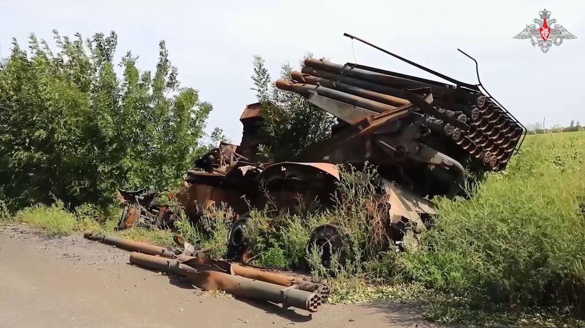 Скриншот с видео официального канала Министерства обороны Российской Федерации.