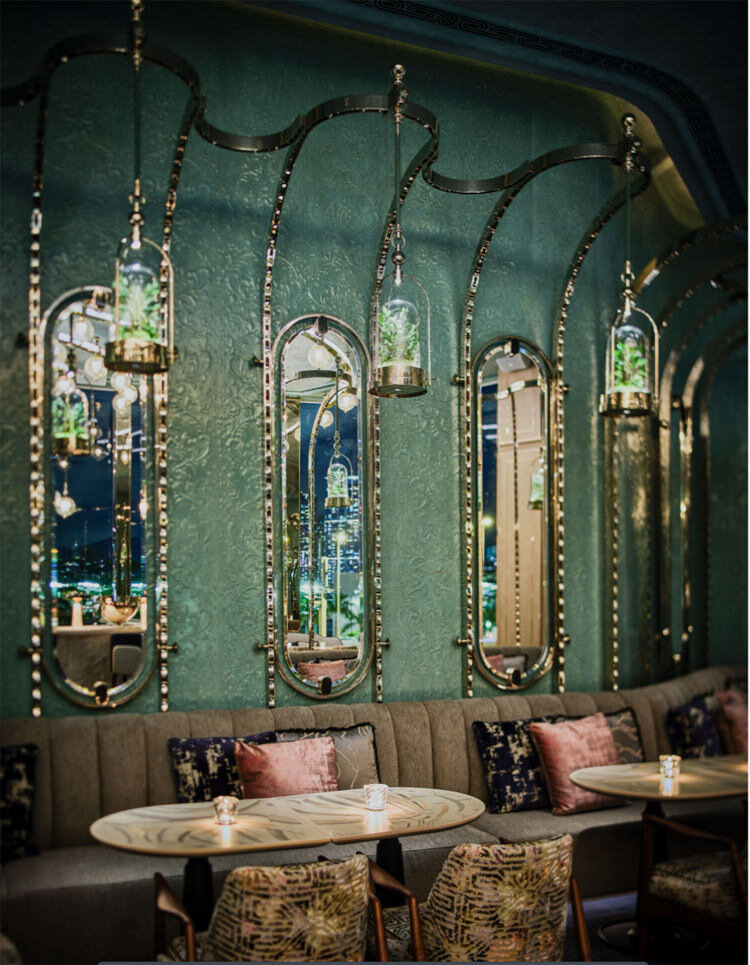 Интерьер бара Argo по дизайну студии AB Concept.