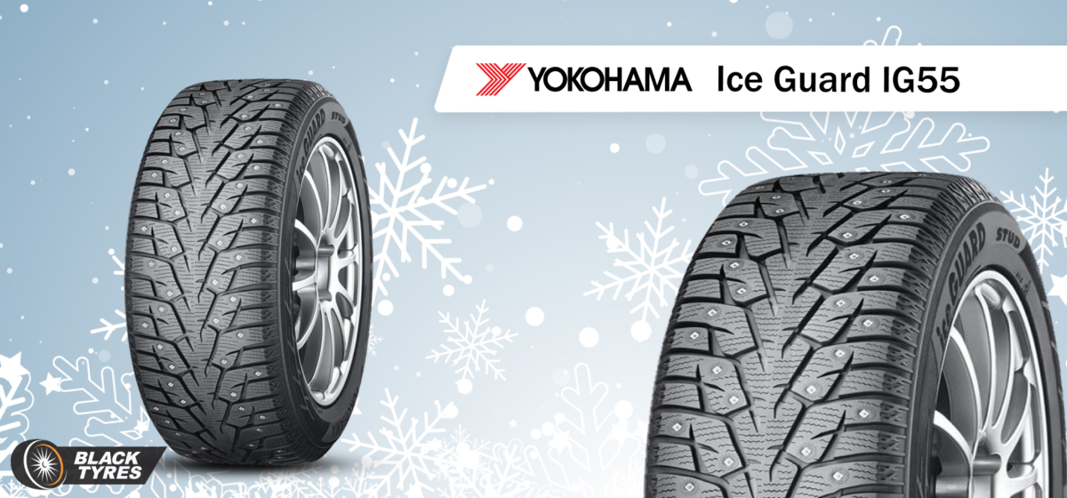Yokohama Ice Guard IG55, шипованные автошины