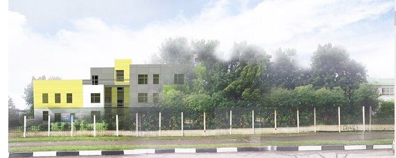 Визуализация проекта детского сада в Вороновском