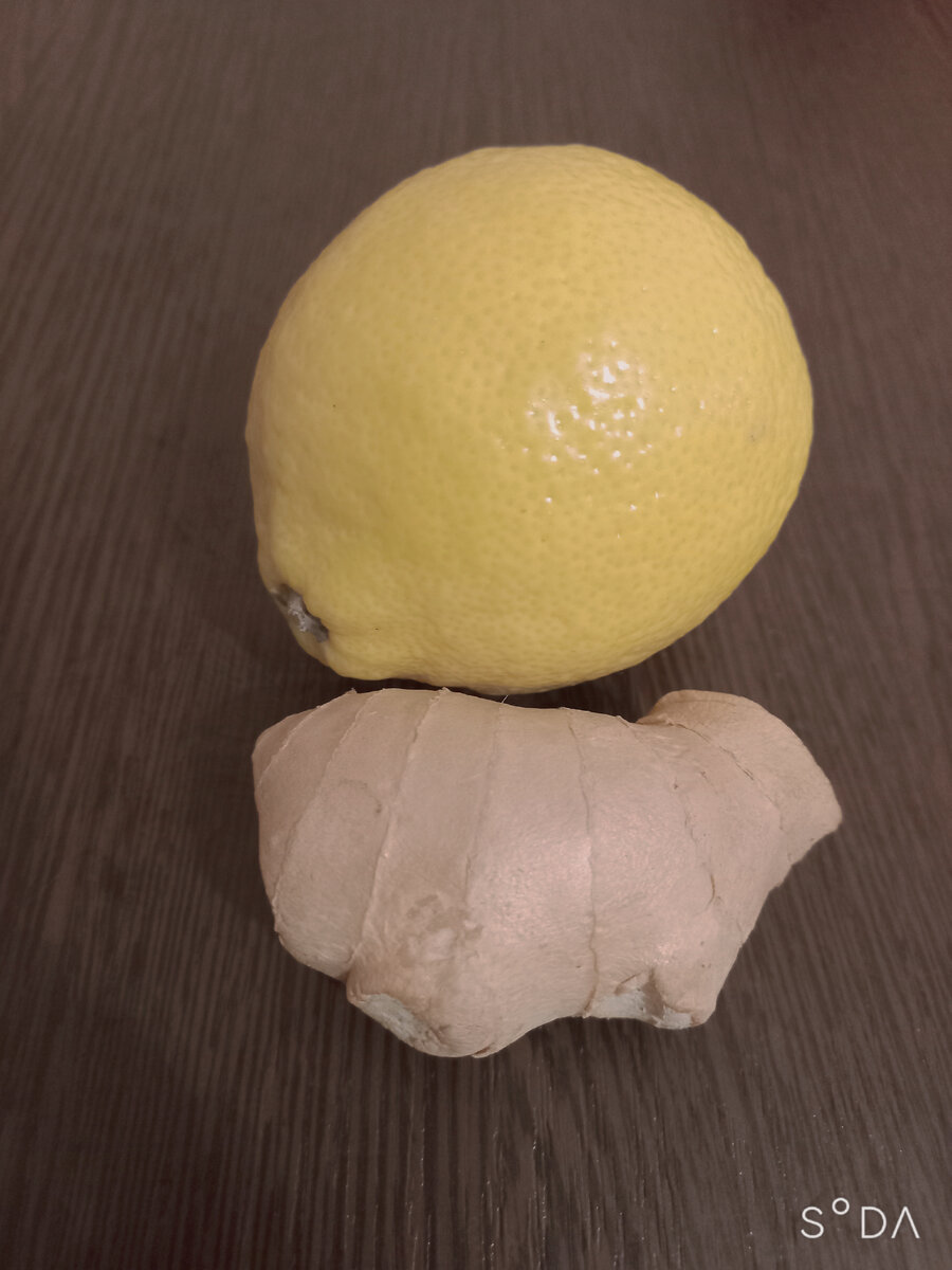 Имбирь и лимон😊