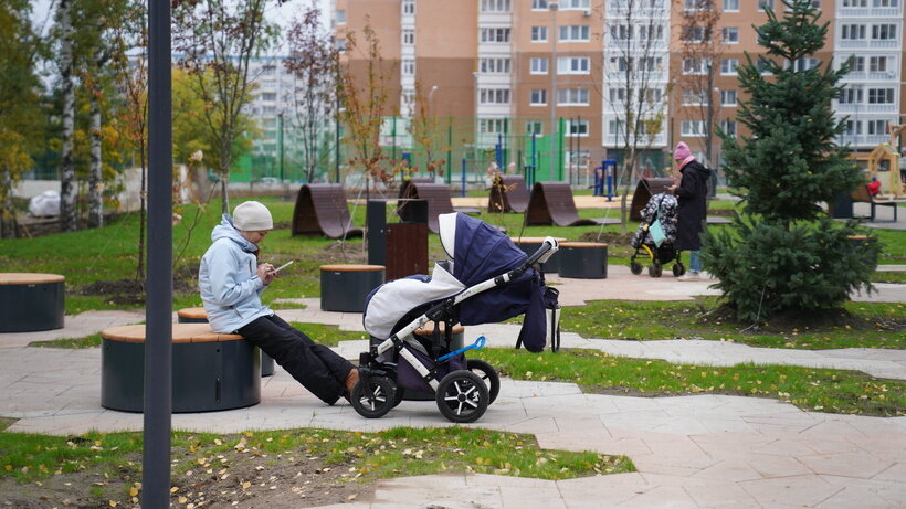    Комфортное пространство для отдыха у воды в Молжаниновском районе севера столицы © Пресс-служба комплекса городского хозяйства Москвы