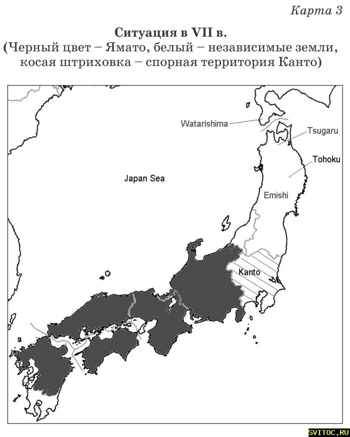 Карта почв японии