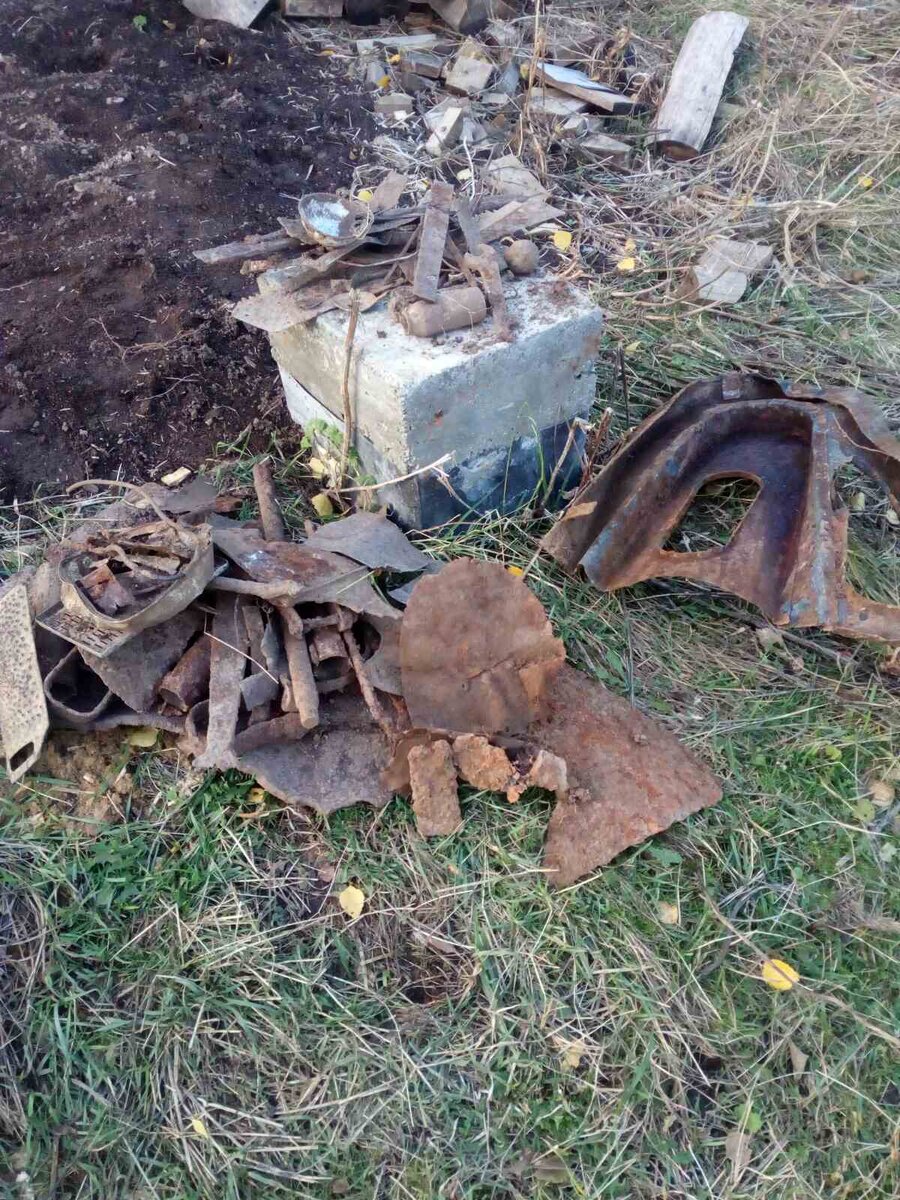 Фото товарища)) Общий вид накопанного