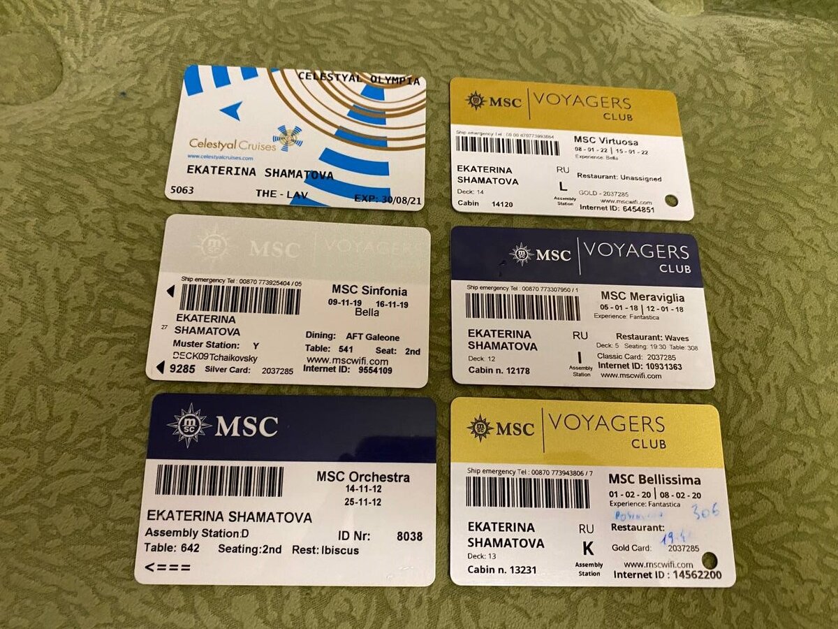 Круизные карты