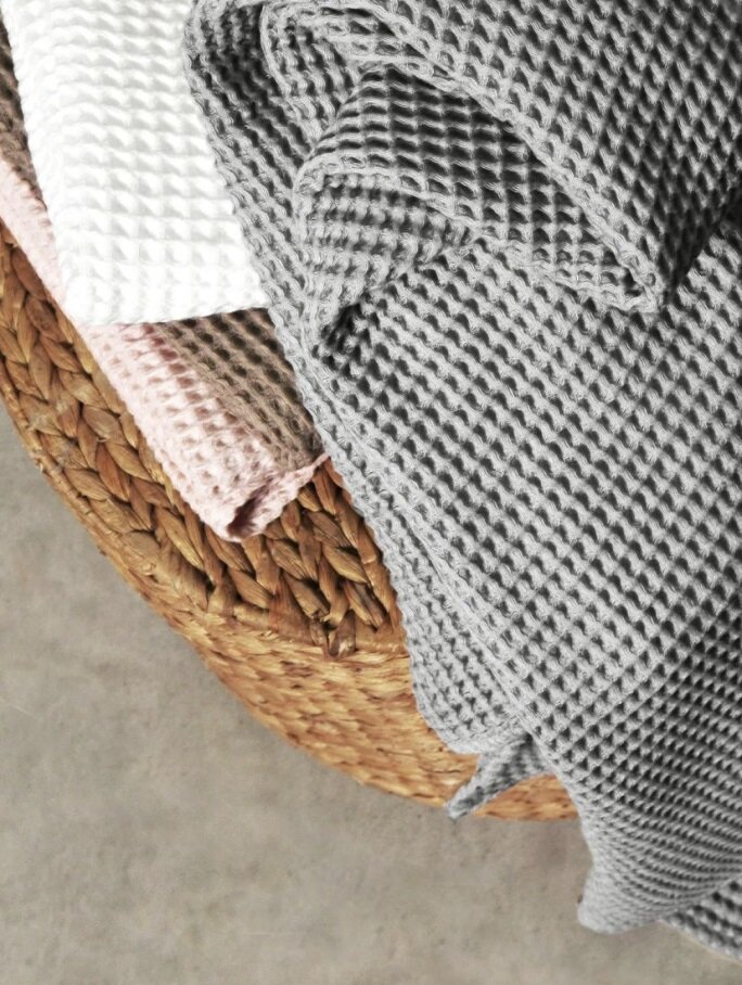 Полотенце вафельное "Casual Avenue" Modal Waffle белый