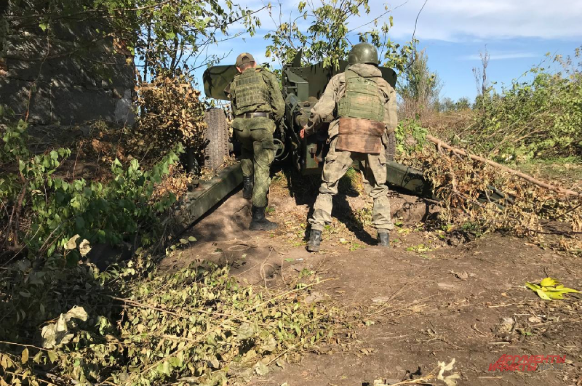    Российские войска пресекли попытку переправы противника через реку Жеребец