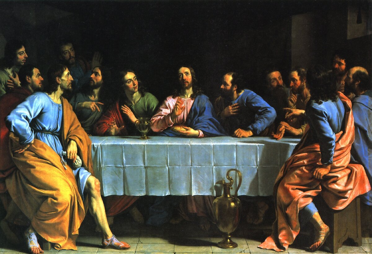 Тайная Вечеря — Филипп де Шампань, 1652 год