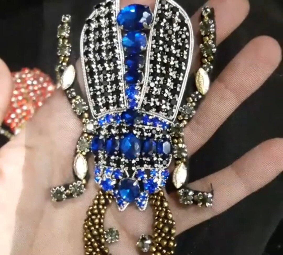 брошь, фото для иллюстрации @businka_milaja