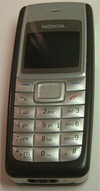 Nokia 1110 (2005) [Источник: Википедия]