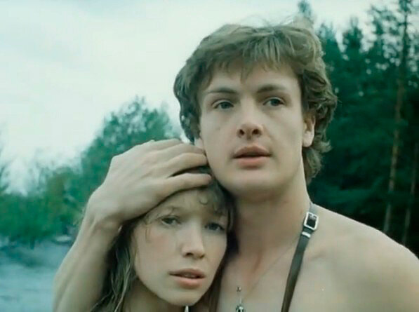 Марина и Юрий Мороз в фильме "Пацаны" 1983г