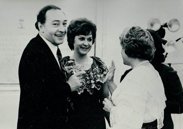 Вячеслав Тихонов и Тамара