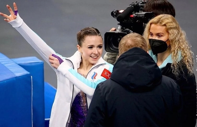 Камила Валиева. Пекин 2022. Фото из открытых источников.
