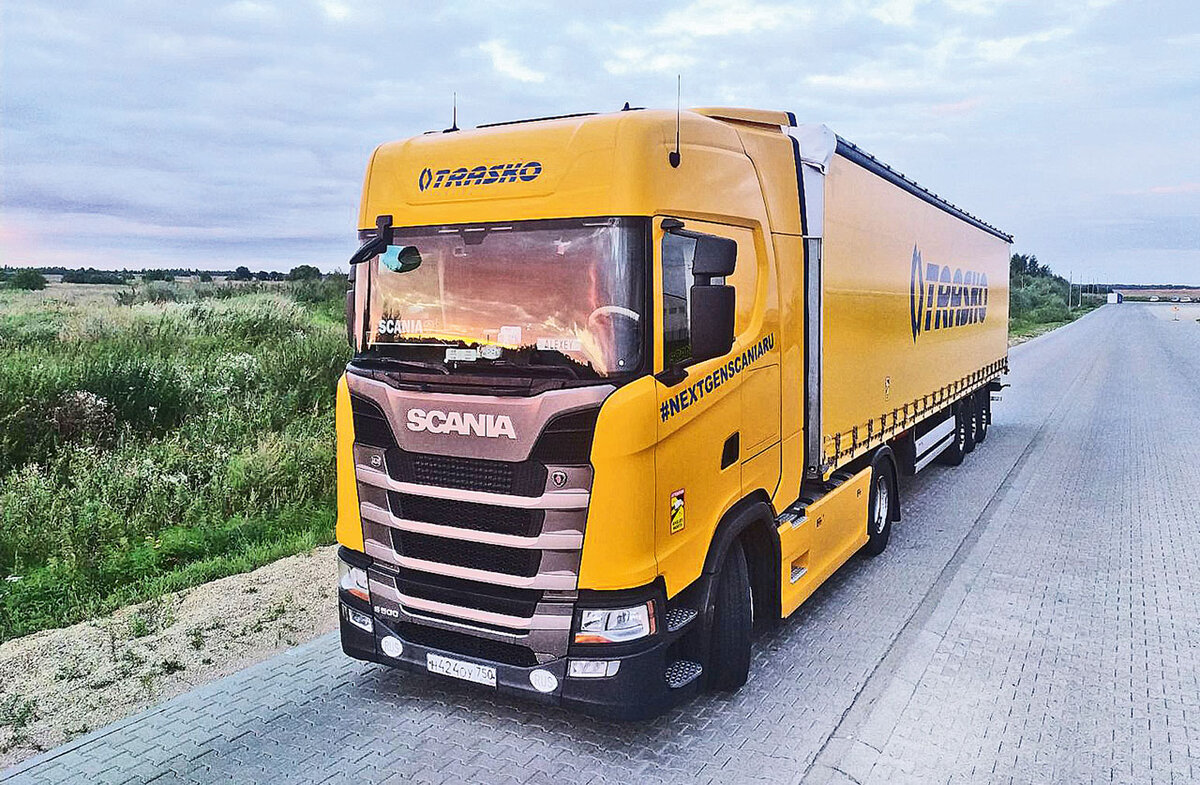 Тягач Scania S-серии: отзыв перевозчика | Журнал Рейс | Дзен