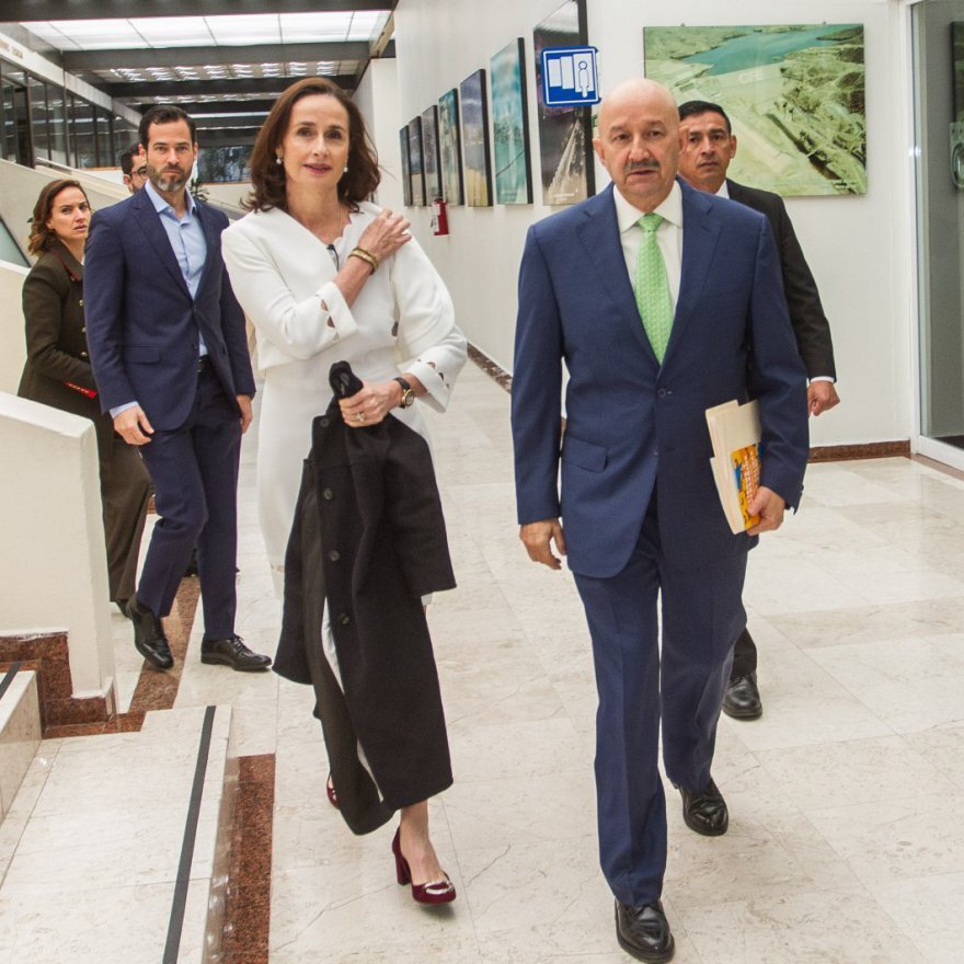 Синьора Салинас довольна, а синьор президент не знаю, хотя что ему расстраиваться то.