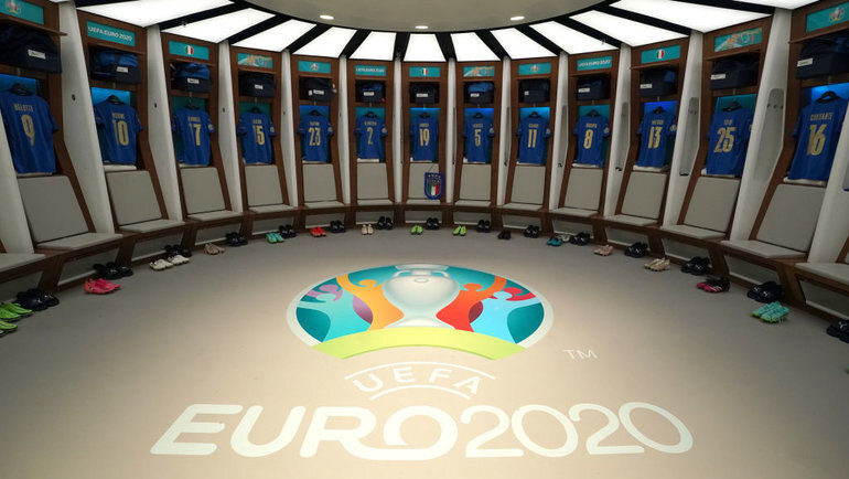 Евро-2020: раздевалка сборной Италии на «Уэмбли». Фото Getty Images
