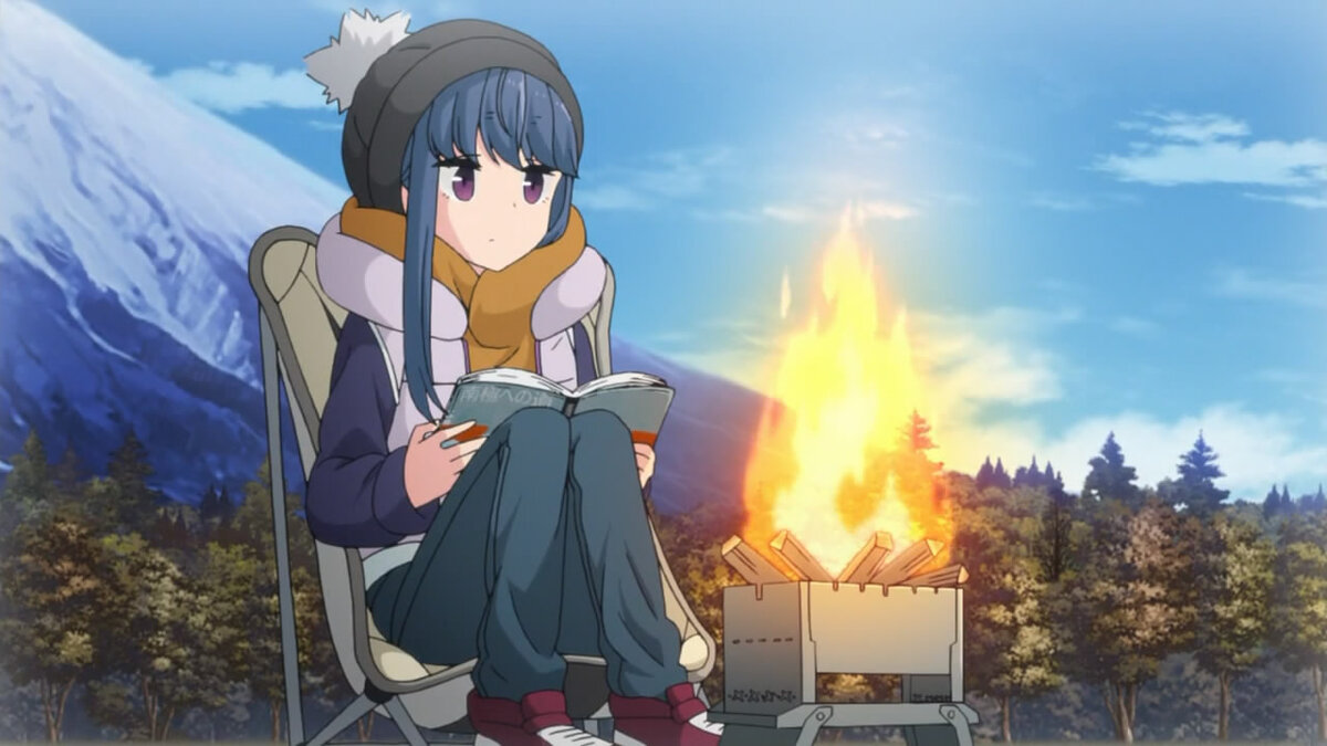 Yuru Camp аниме