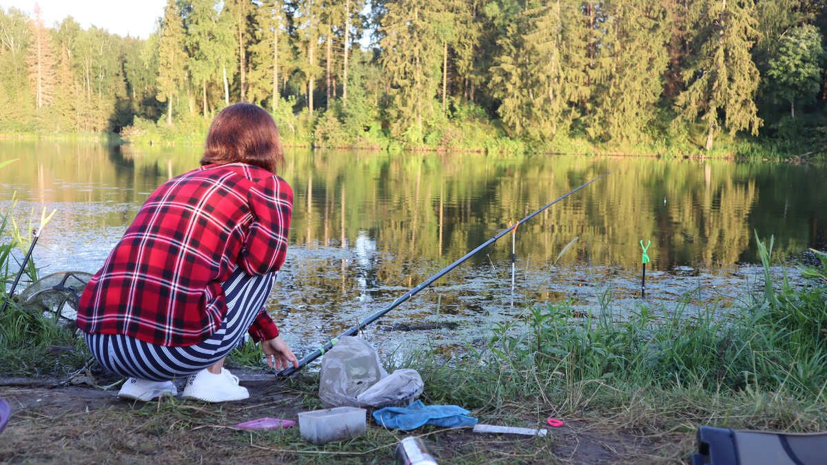 Карась водит...