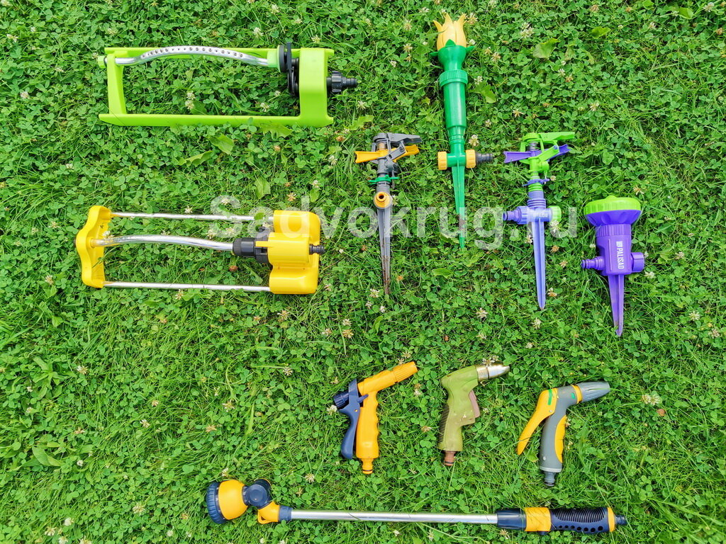 Выбираем спринклер для полива