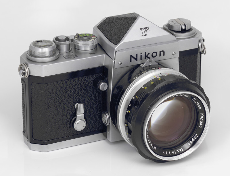 Nikon F / Creative Commons License, Wikimedia Commons