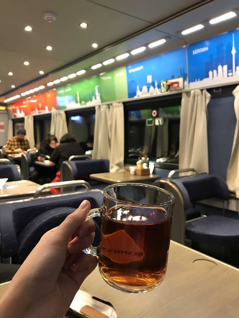 Чай в поезде